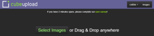 英国老牌免费在线图床 无限容量 Cubeupload-六美分资源网