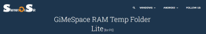 GiMeSpace RAM Temp Folder – 内存临时文件夹工具 [终身授权][Windows][$15→免费]-六美分资源网