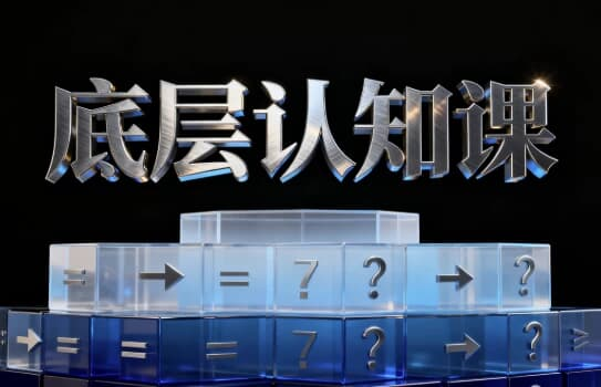 底层认知课，鹤老师说认知-六美分资源网