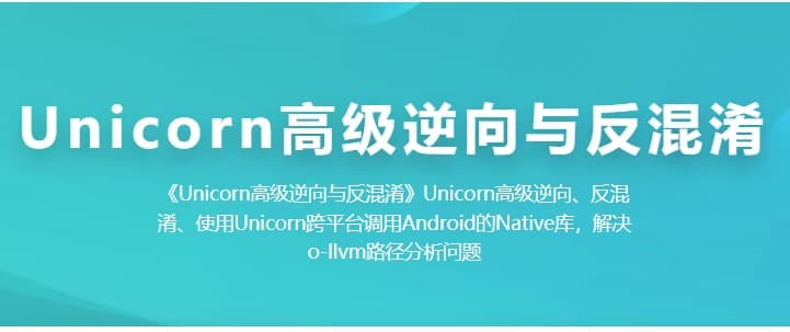 Unicorn 高级逆向与反混淆-六美分资源网