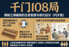 《千门 108 局》：揭秘江湖骗局的古老智慧与现代启示（PDF 版）-六美分资源网
